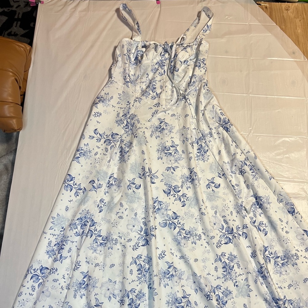 & Other Stories Floral Maxi Dress